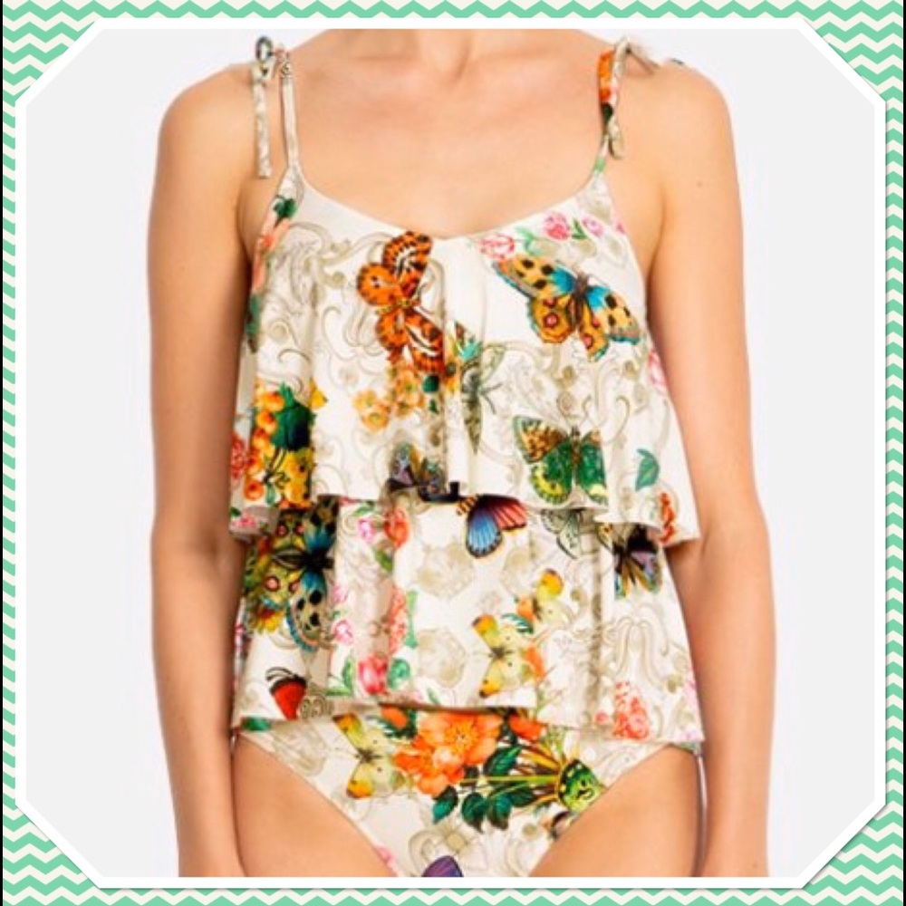 Johnny Was Holly Tankini Top